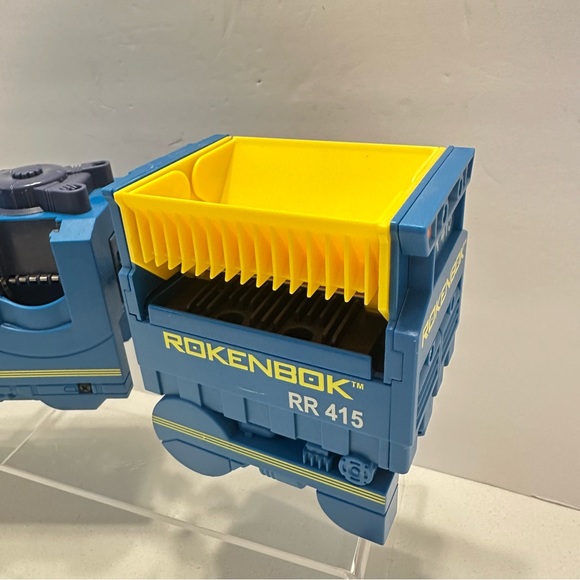 Vintage Rokenbok RR415 Monorail Train Car & Track Construction Toy Vehicle WORKS - Picture 5 of 14